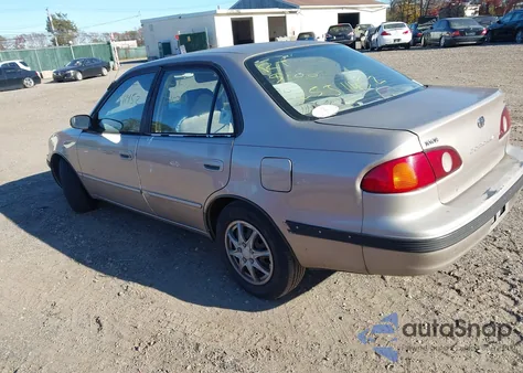2001 Toyota Corolla Le from USA, damaged, VIN 2T1BR12EX1C504513